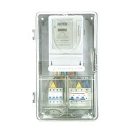 Three Phase waterproof electric energy meter enclosure , smart and multifunction